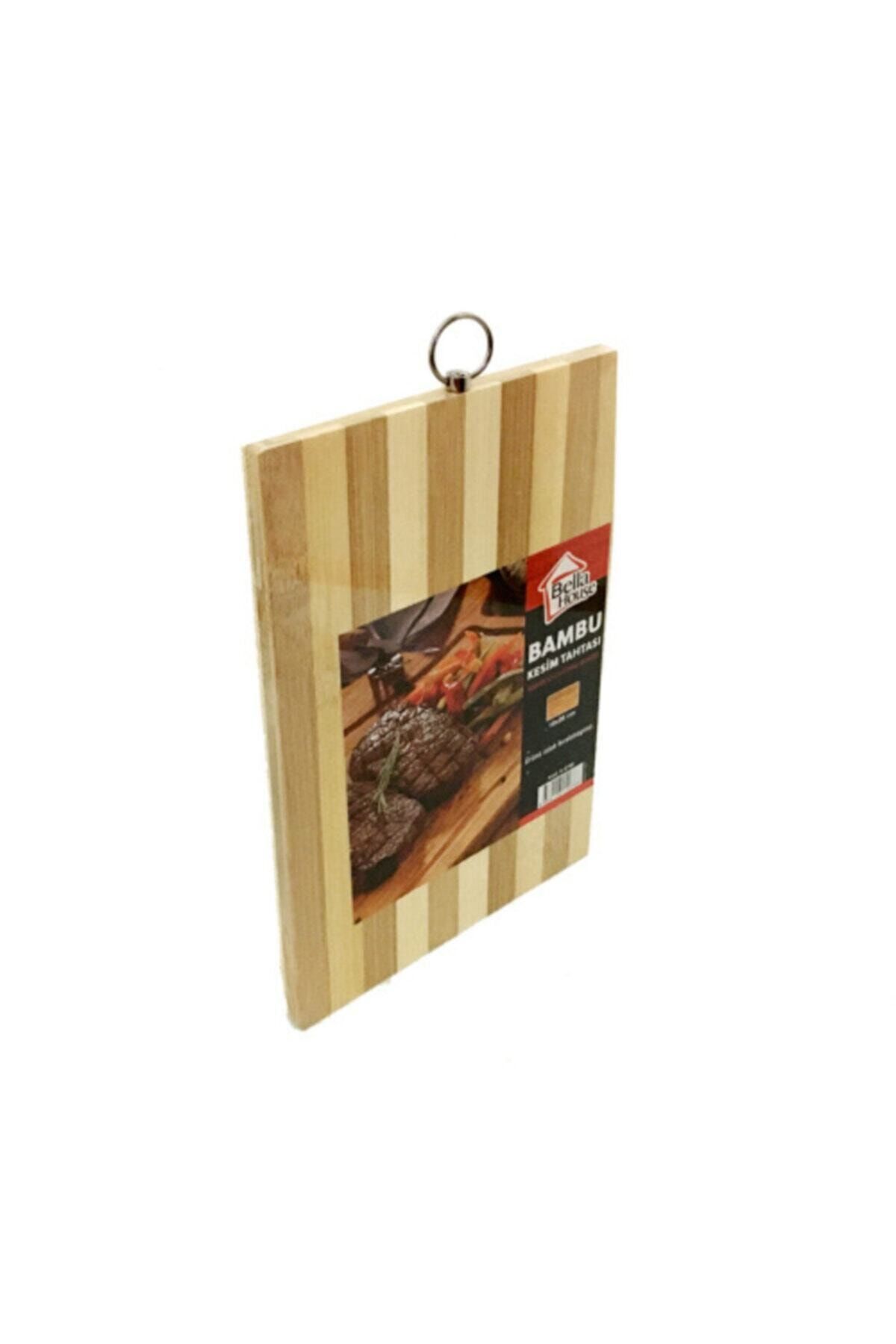 Bella House Bambu Kesim Tahtası Ahşap Kesim Panosu 18x28cm Küçük Boy