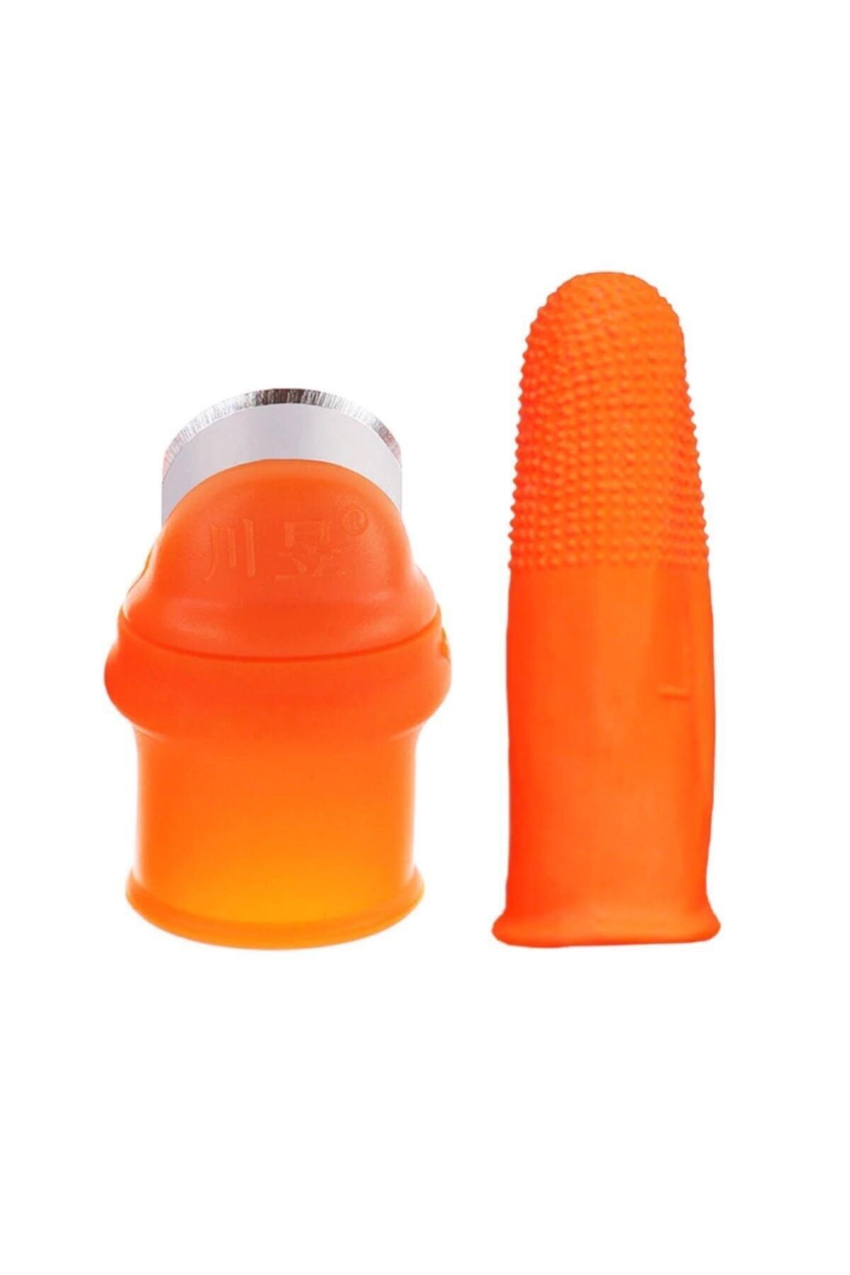 BRCTOPTAN Buffer Silikon Parmak Koruyucu Meyve Toplama Aracı Bahçe Kesme Bıçak Eldiven
