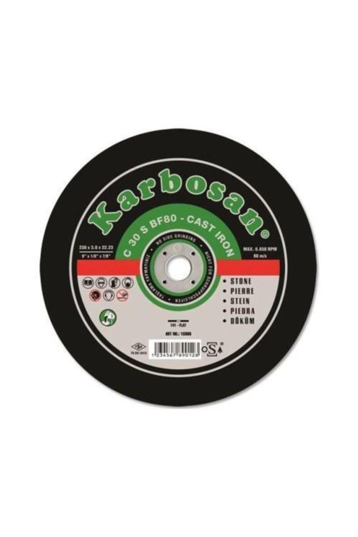 KARBOSAN Sc Mermer Kesici 230x3.0x22 910300