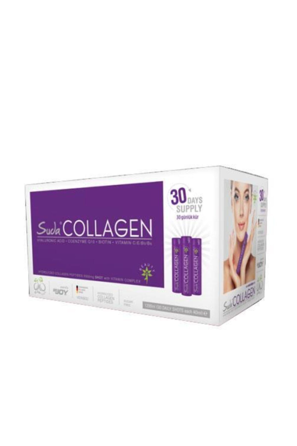 Suda Collagen Takviye Edici Gıda Erik Aromalı 30x40 Ml