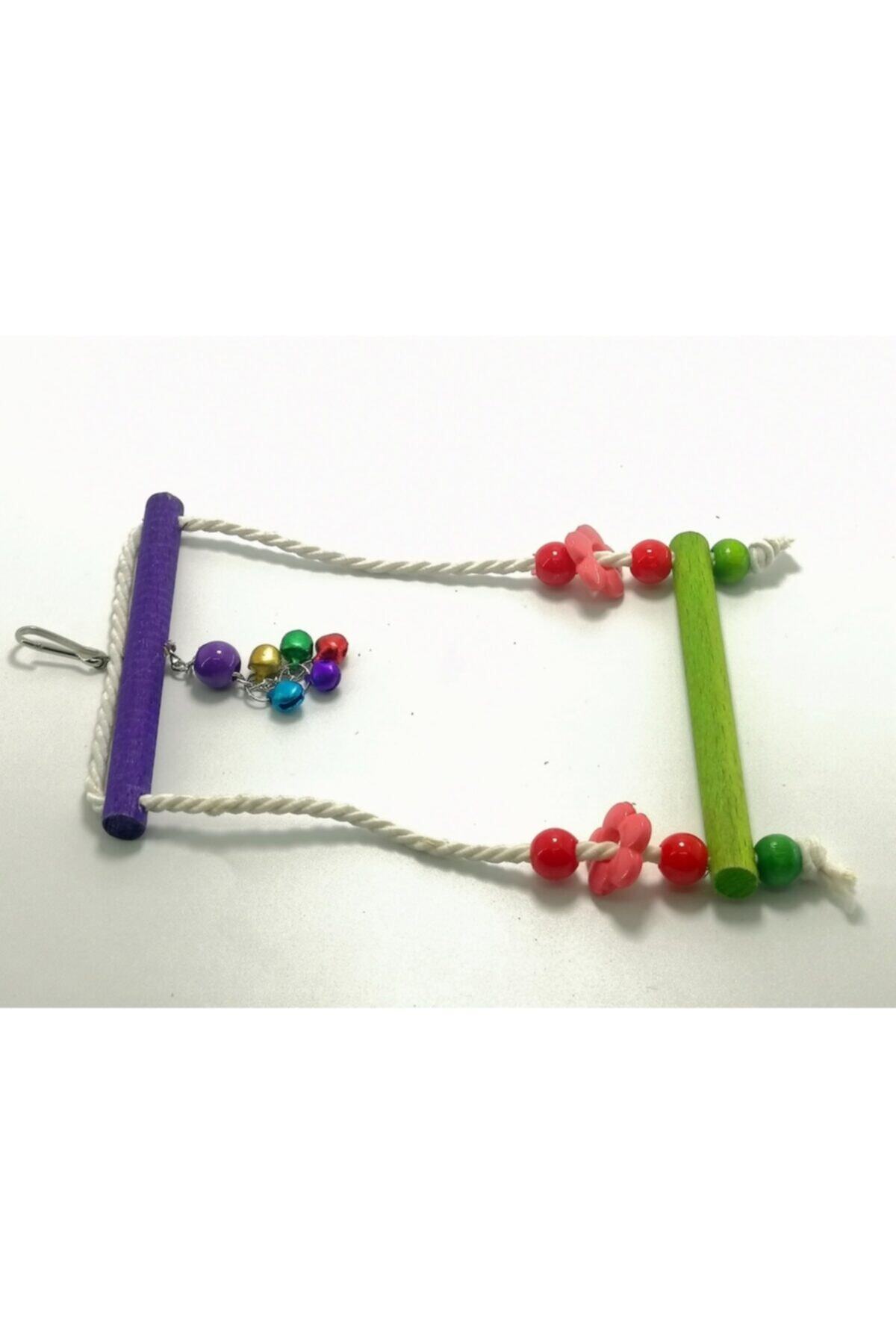 yokyok Ipli Kare Salıncak - Kuş Oyuncakları