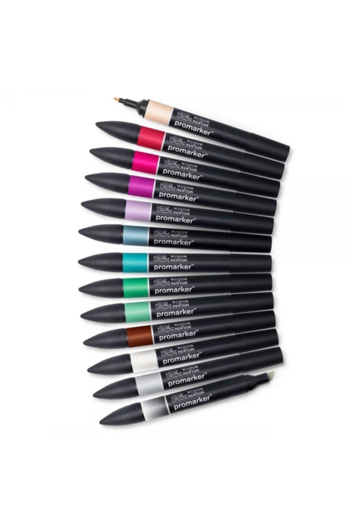 Winsor Newton Promarker Manga Chibi Seti (12 Renk+karıştırıcı )
