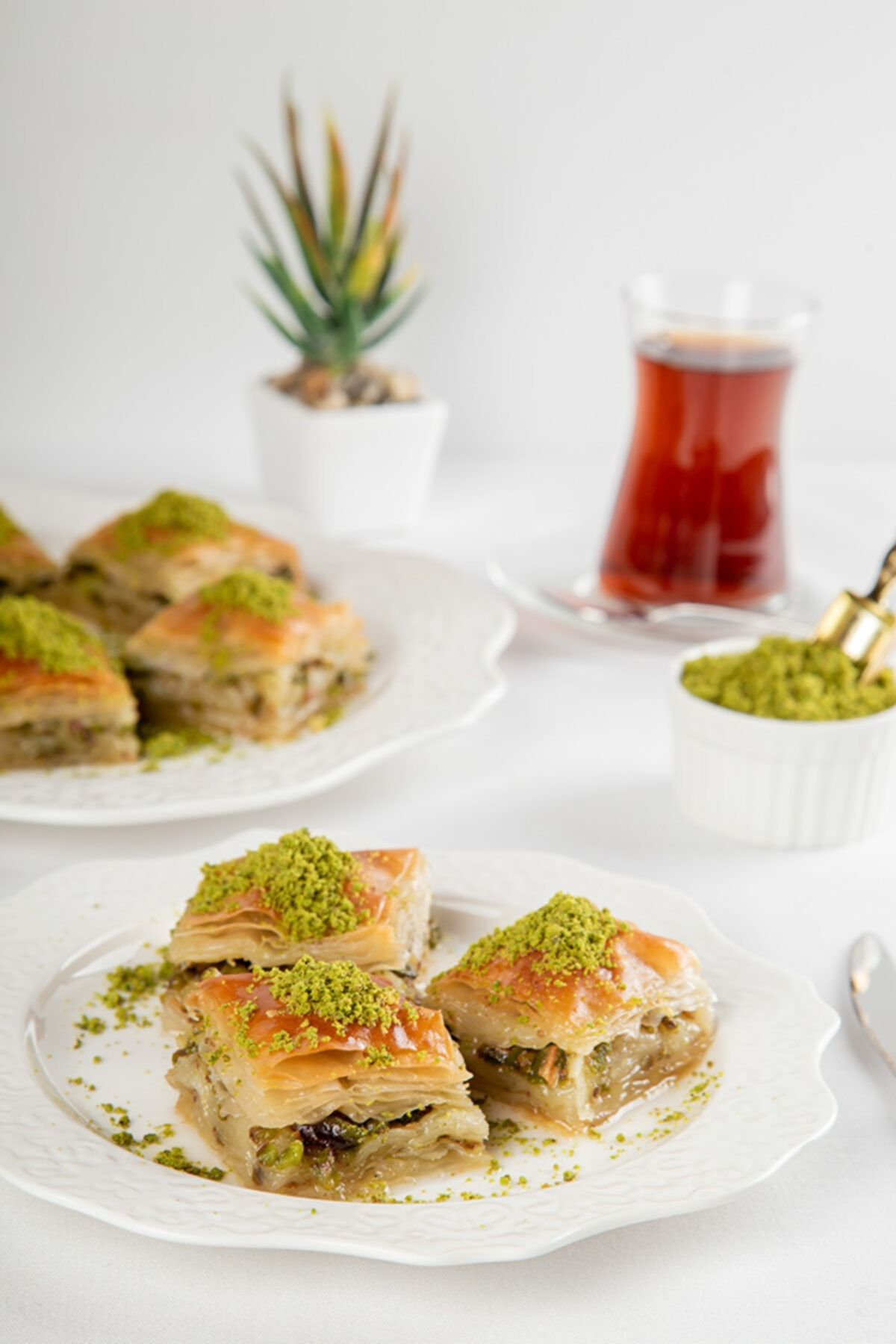 Burbella Glutensiz Glutensiz Fıstıklı Baklava (1kg)