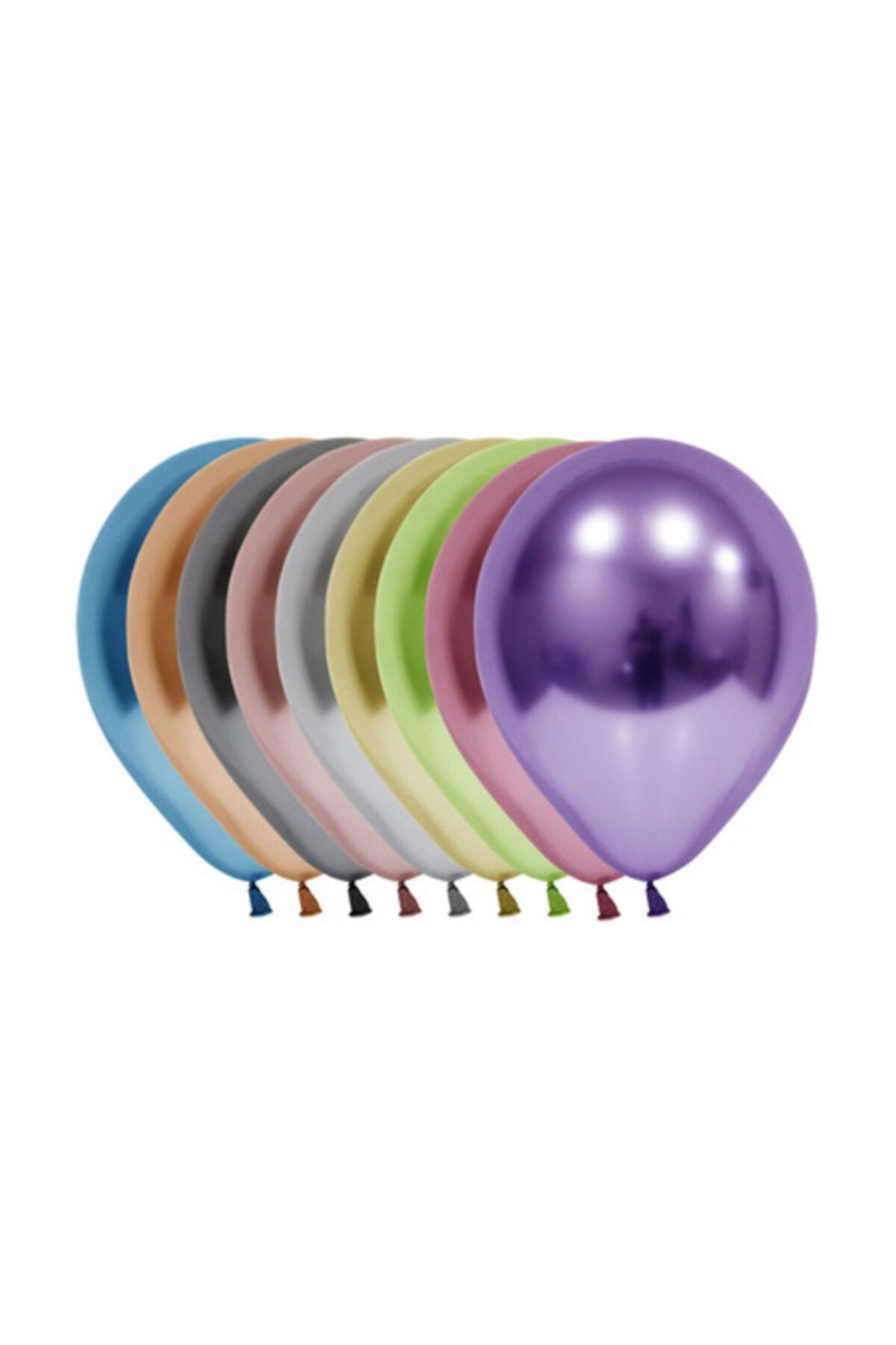 Asaf Ticaret34 Balon Krom Parlak 12 Inc Karışık Pk:50