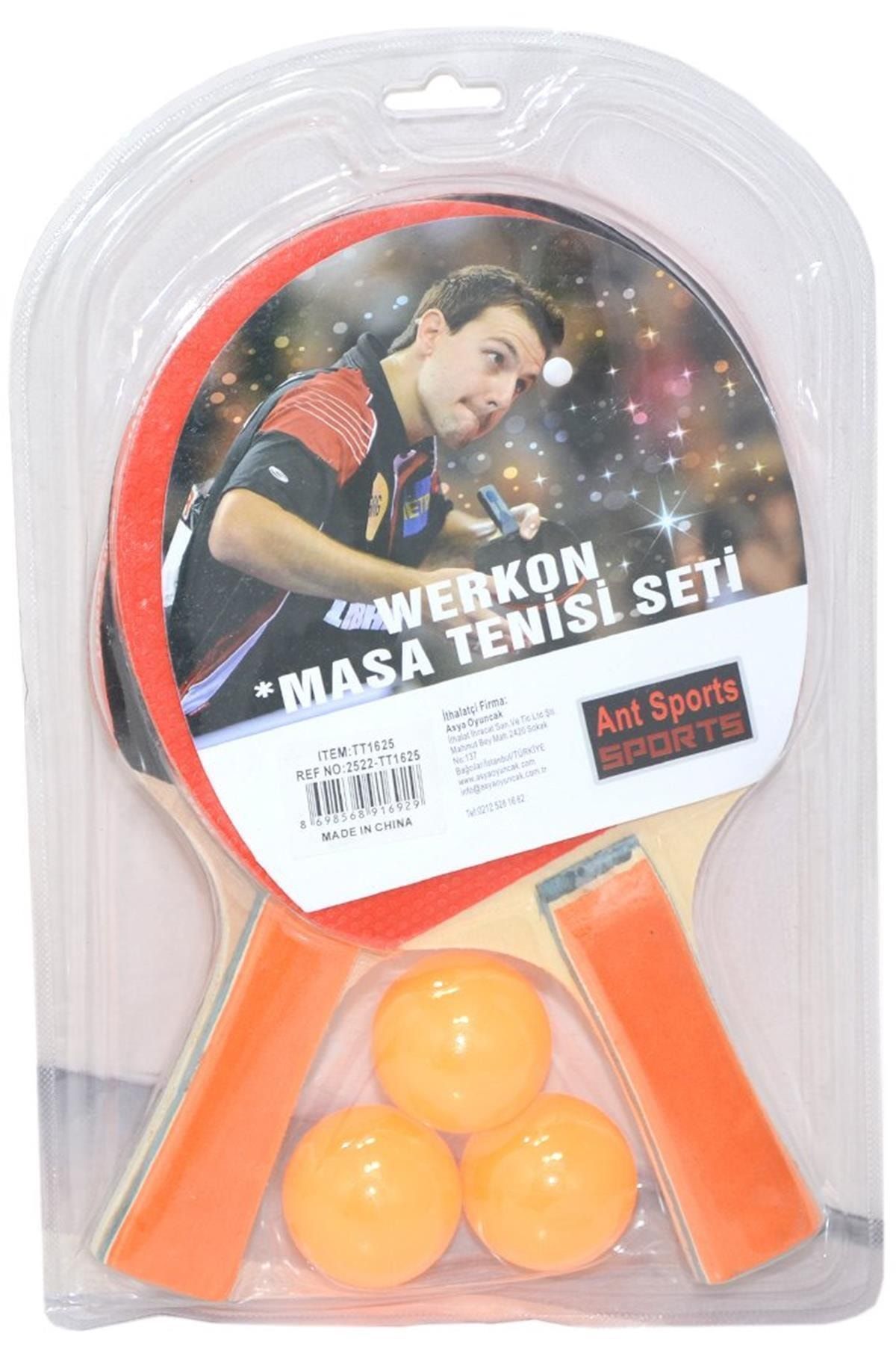 Asya Oyuncak Marka: Tt1625 Raket Set Kategori: Masa Tenisi Raketi