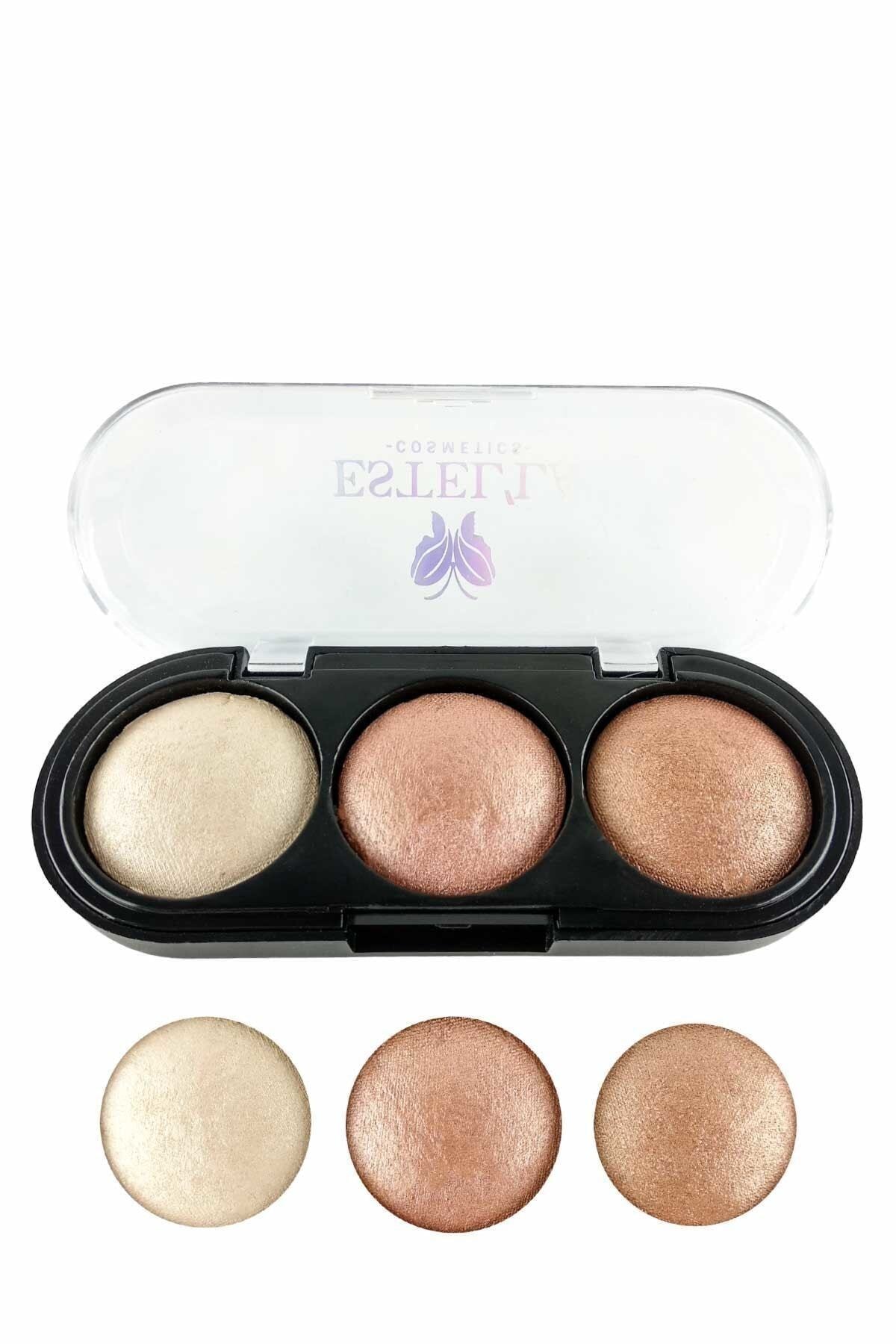 Estella 3'lü Aydınlatıcı - Highlighter No : 2 8682162502527