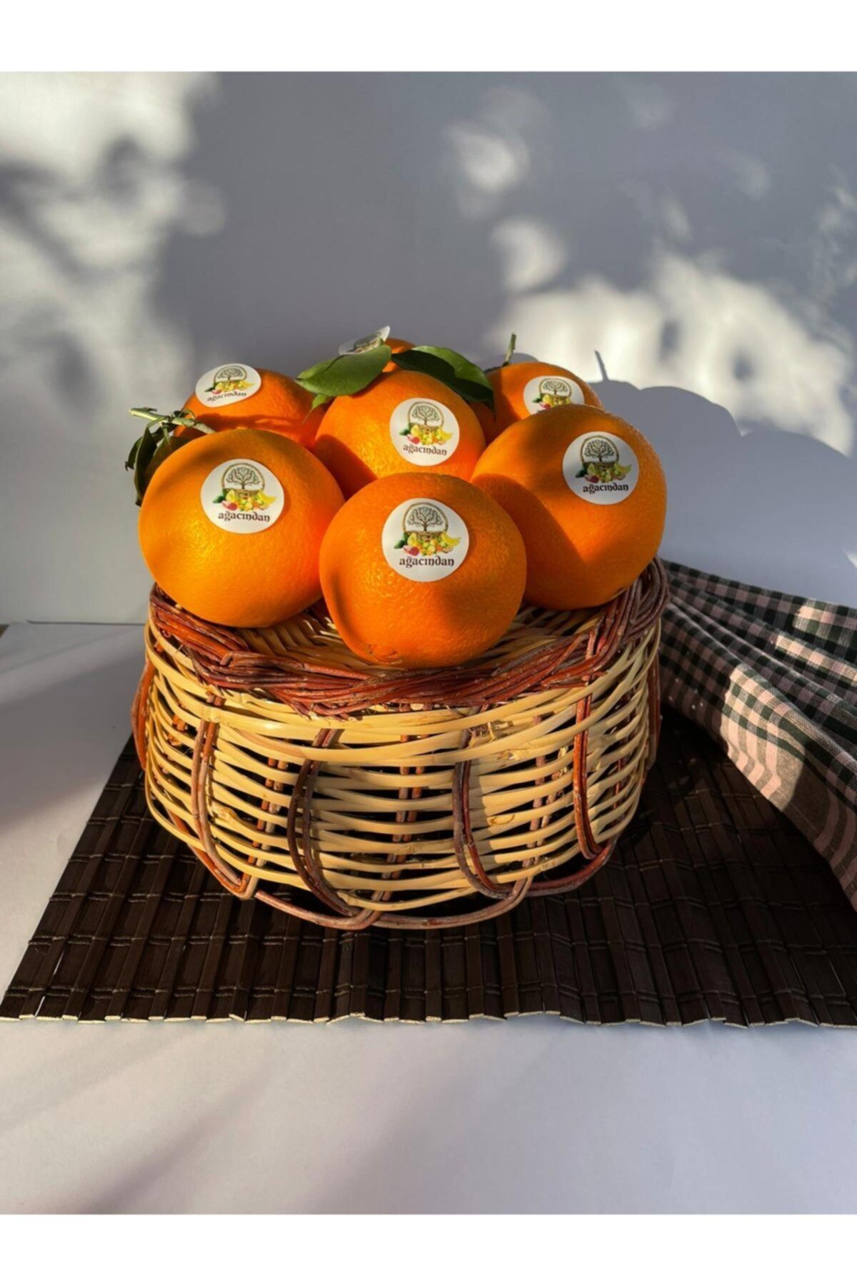 Ağacından Organik 5 kg Portakal
