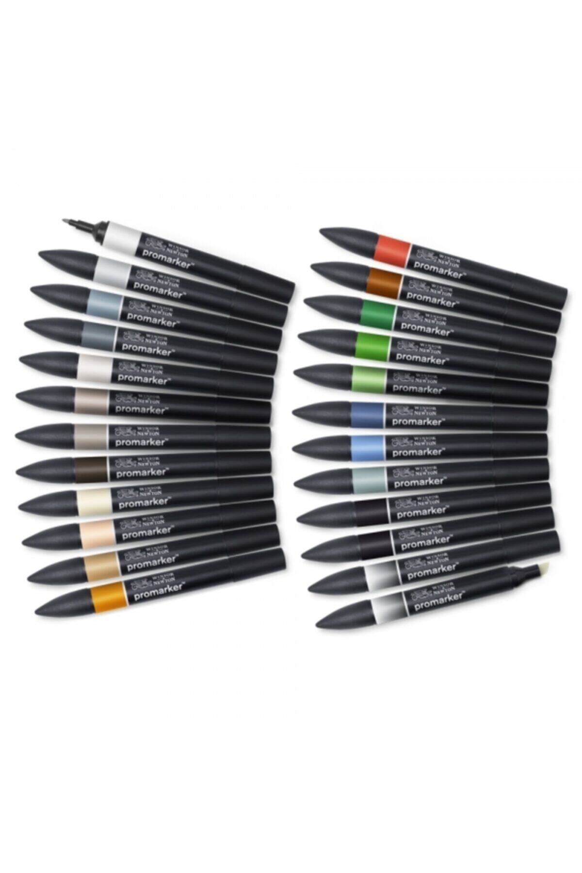 Winsor Newton Promarker Mimarlık Tonları Seti (24 Renk)