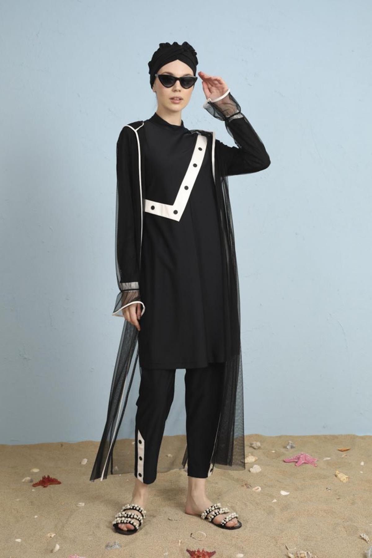 Moodbasic 91 Haşema - Siyah