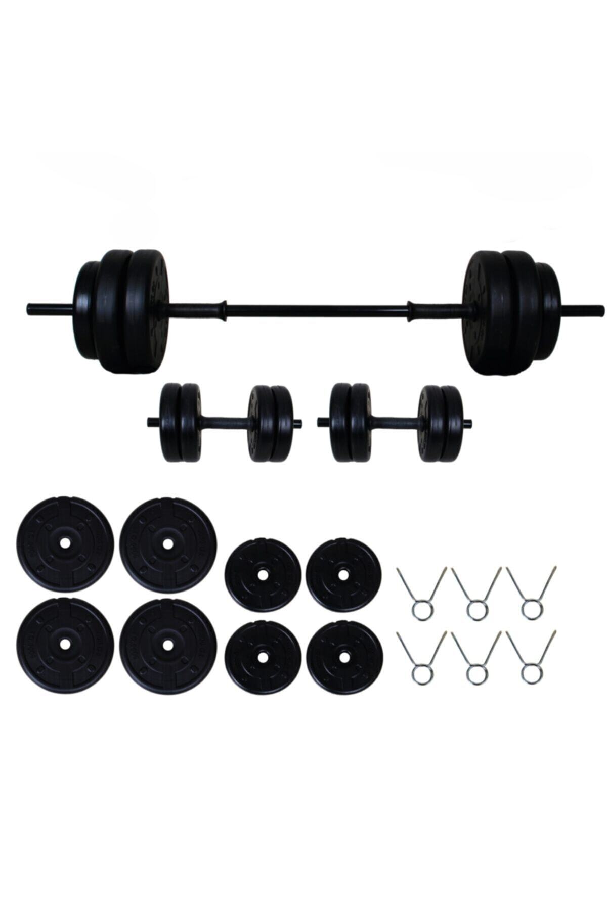 Grux sport 35 Kg Dambıl Ve Halter Seti
