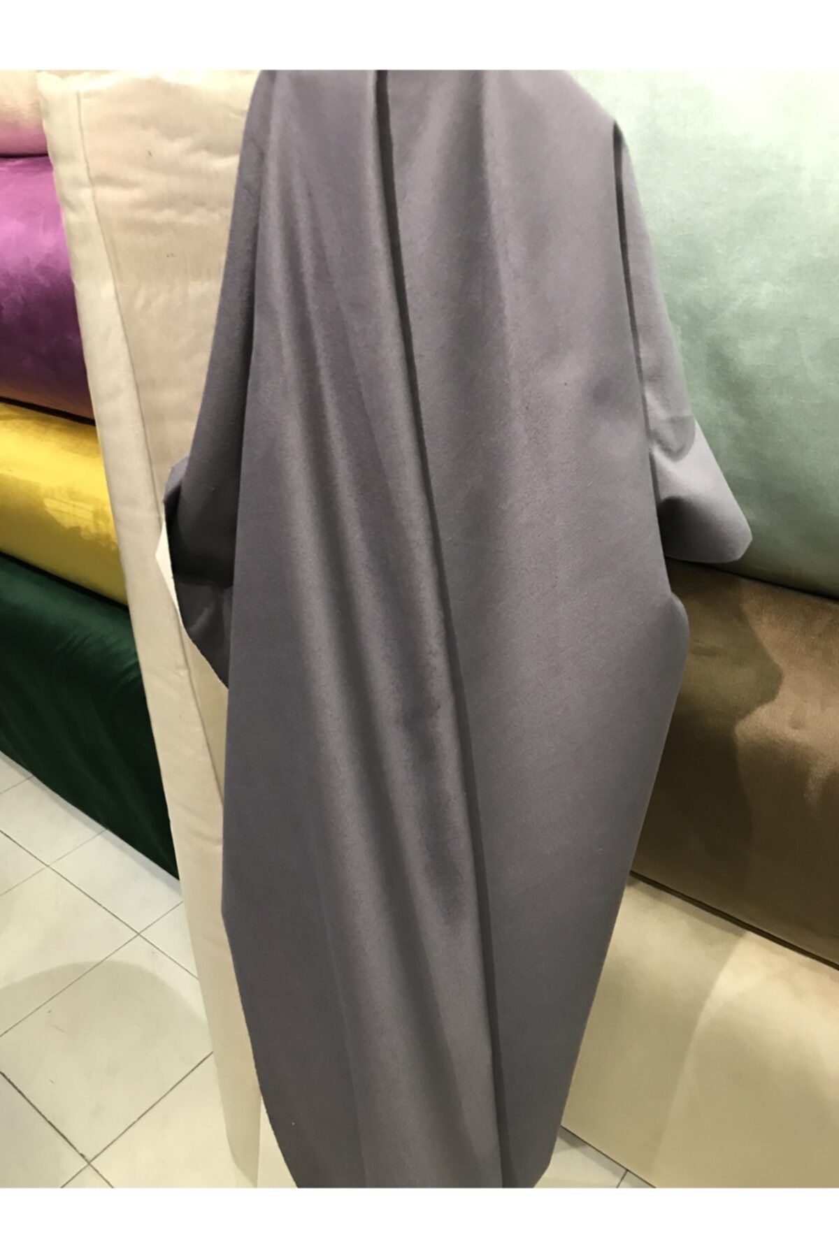 yusahome Soho Döşemelik Kumaş Koyu Gri