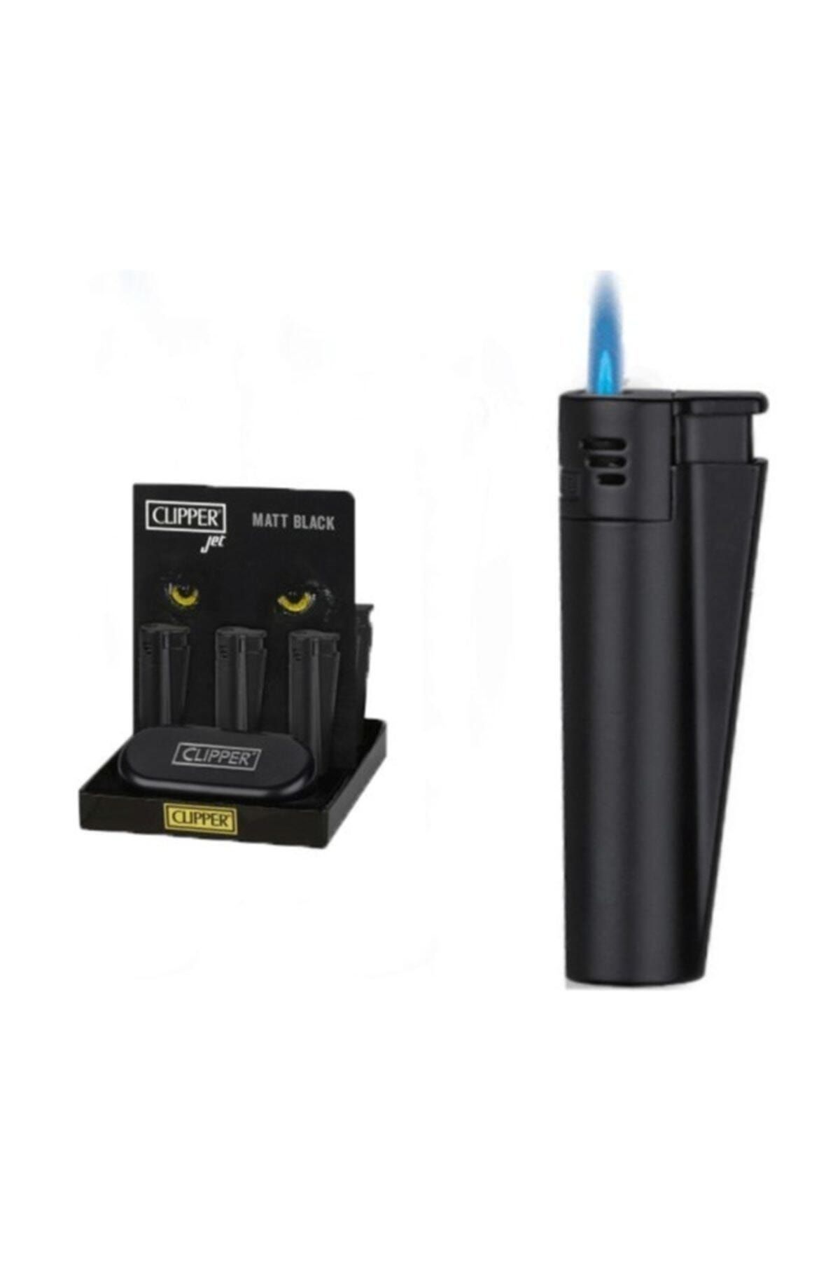 Clipper 1300 C Turbo Komple Metal Mat Siyah Çakmak