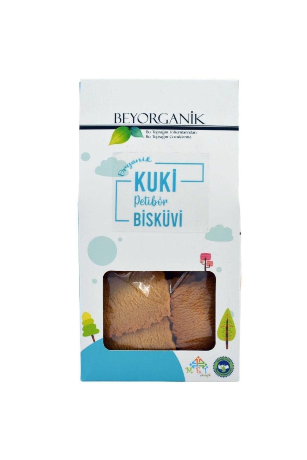 BEYORGANİK Organik Kuki Petibör Bisküvi 120 Gr