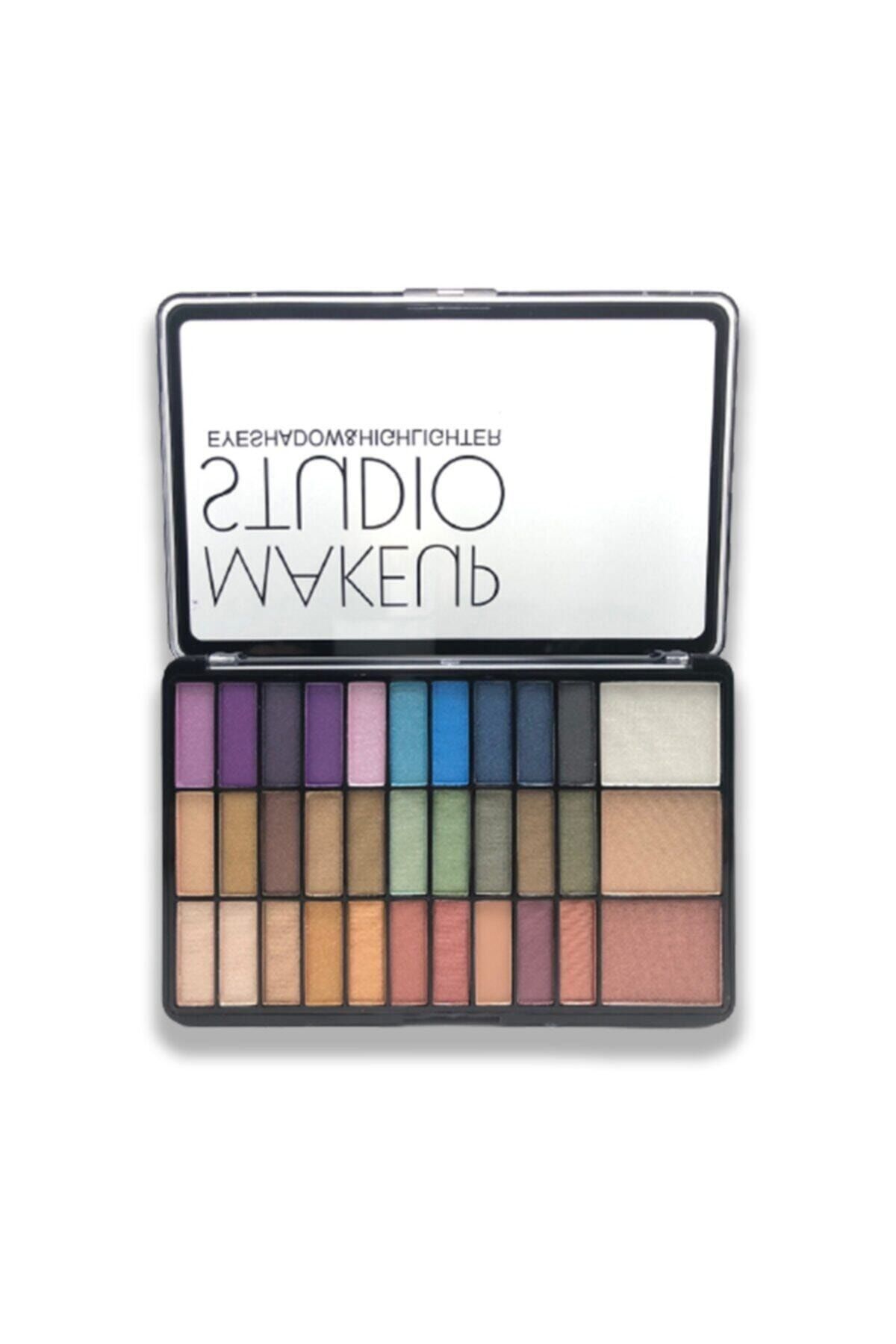 Mardinal Make Up Studıo 30 Lu Far+3lü Highligter Paleti