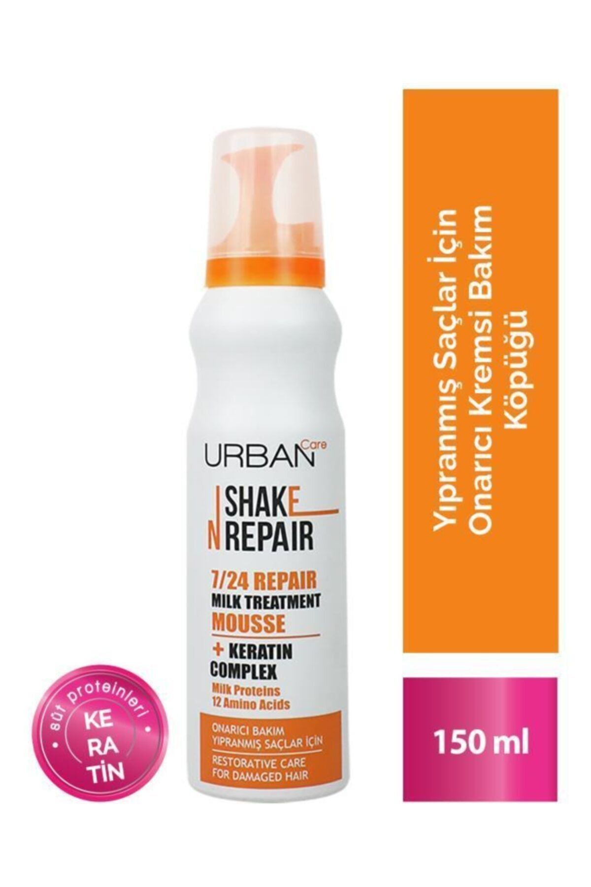 Urban Care Shake N Repair 7 / 24 Onarıcı Bakım Köpüğü 150 ml