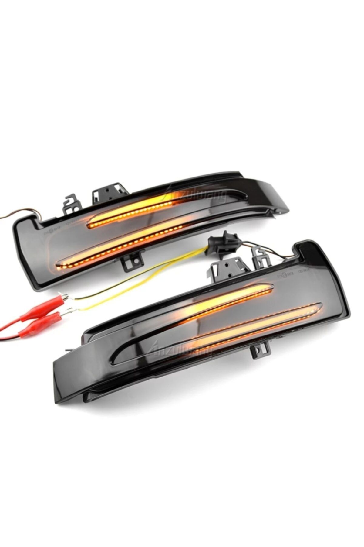 FS UYSAL OTOMOTİV Mercedes Ayna Sinyali Kayar Led Black W212 W204 W176 W246 C114 X156