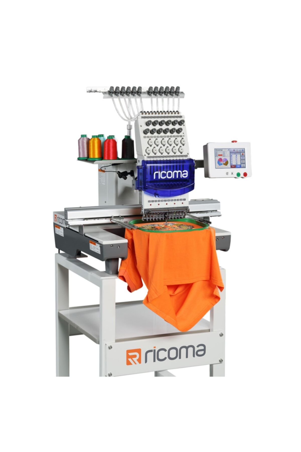 KARACA MAKİNE Ricoma Rcm-1201tc-7s-d Tek Kafa 12 Iğne Kordone Nakış Makinesi