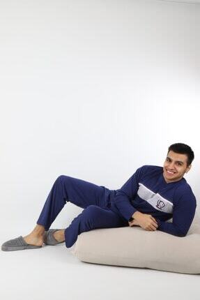 %100 Pamuk Erkek Pijama Takımı 985 Image 0