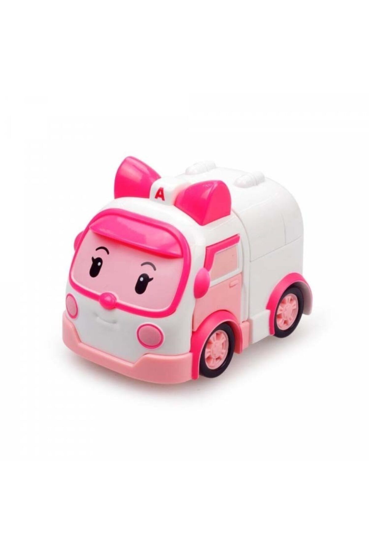 Burnis Toy Lina Oyuncak Robocar Poli Robot Işıklı Figür Amber 5