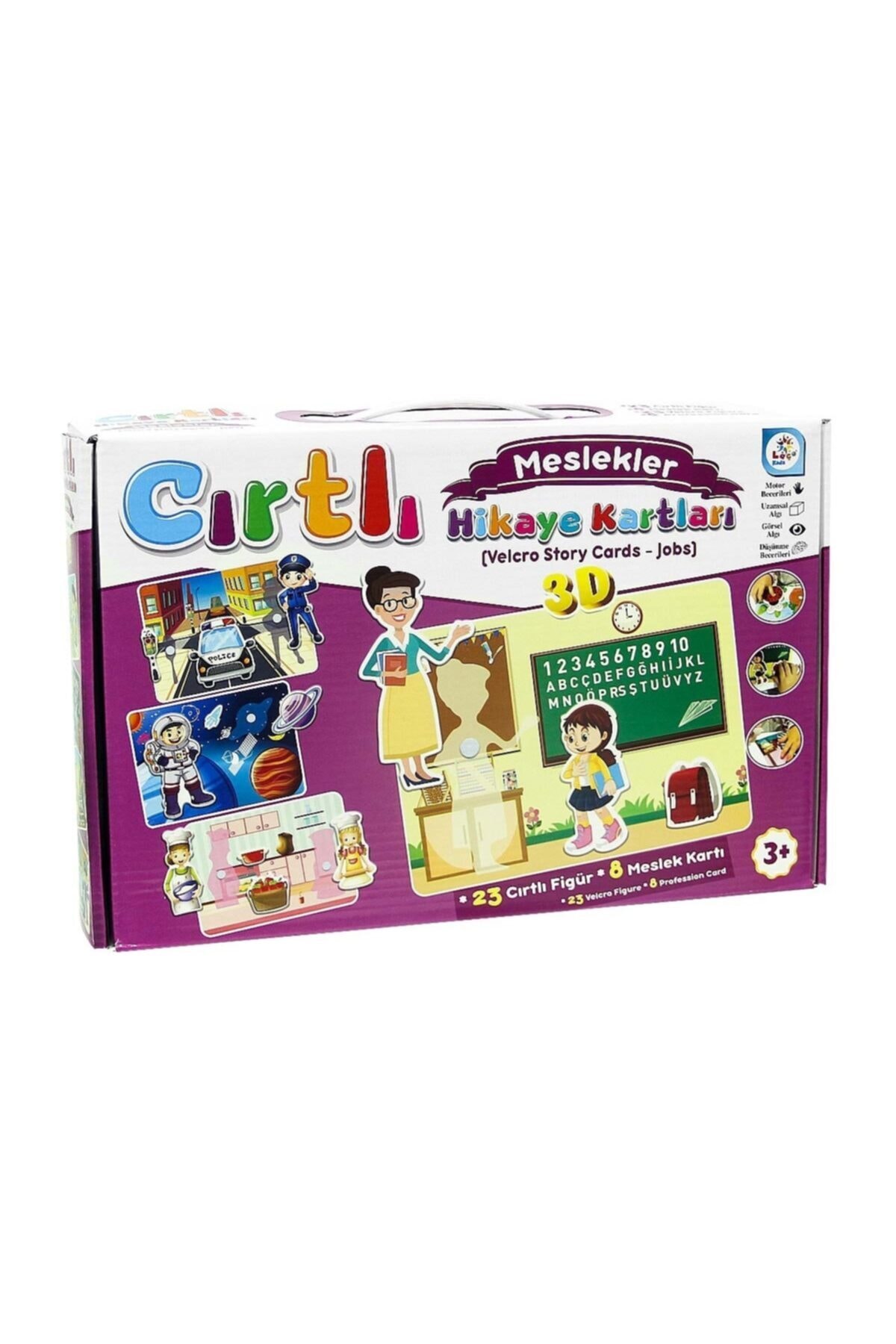 Burnis Toy Gerçek Cırtlı Hikaye Kartları Meslekler 99