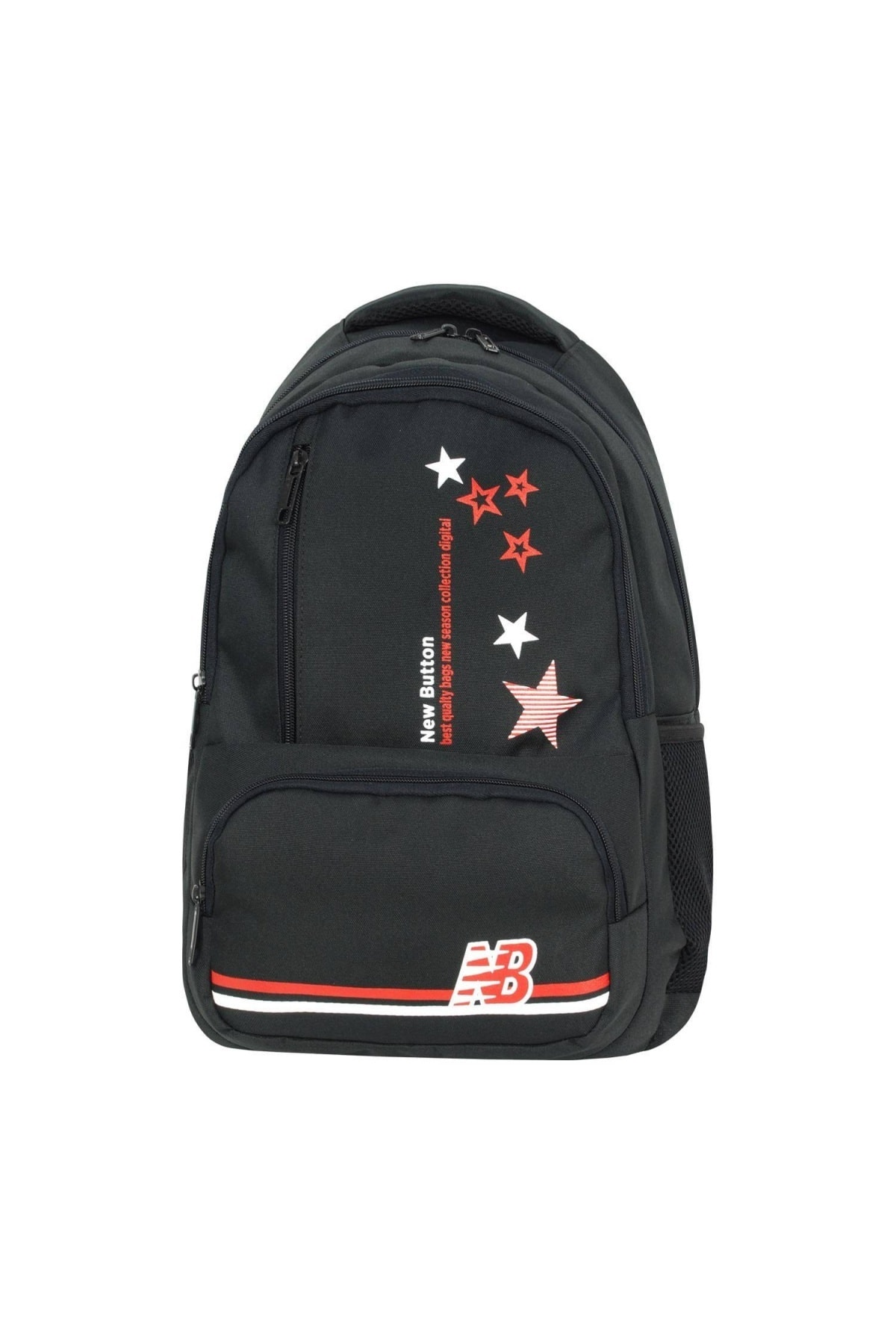 NO.8 HOUSE Ortopedik Siyah Sırt Çantası