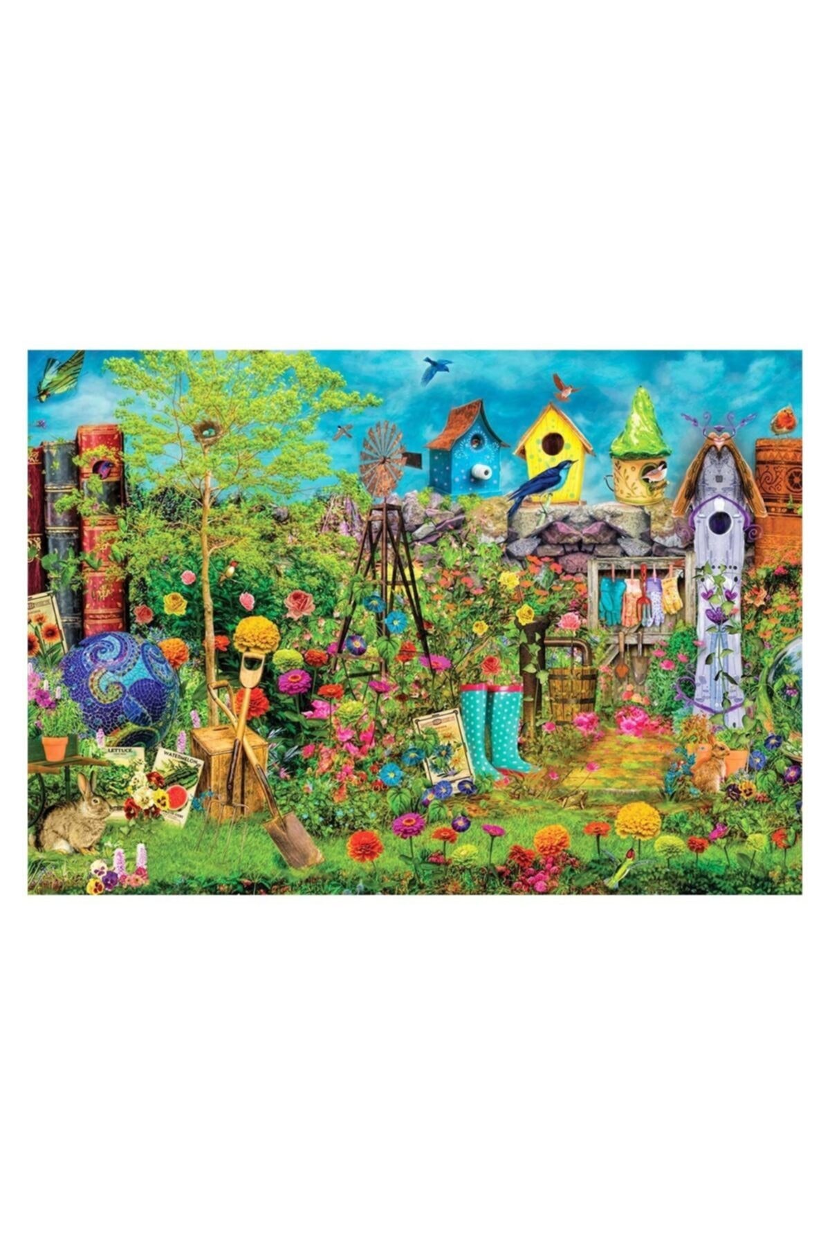 Burnis Toy Kampanya Ks Summer Garden 1500 Parça Puzzle Fırsat