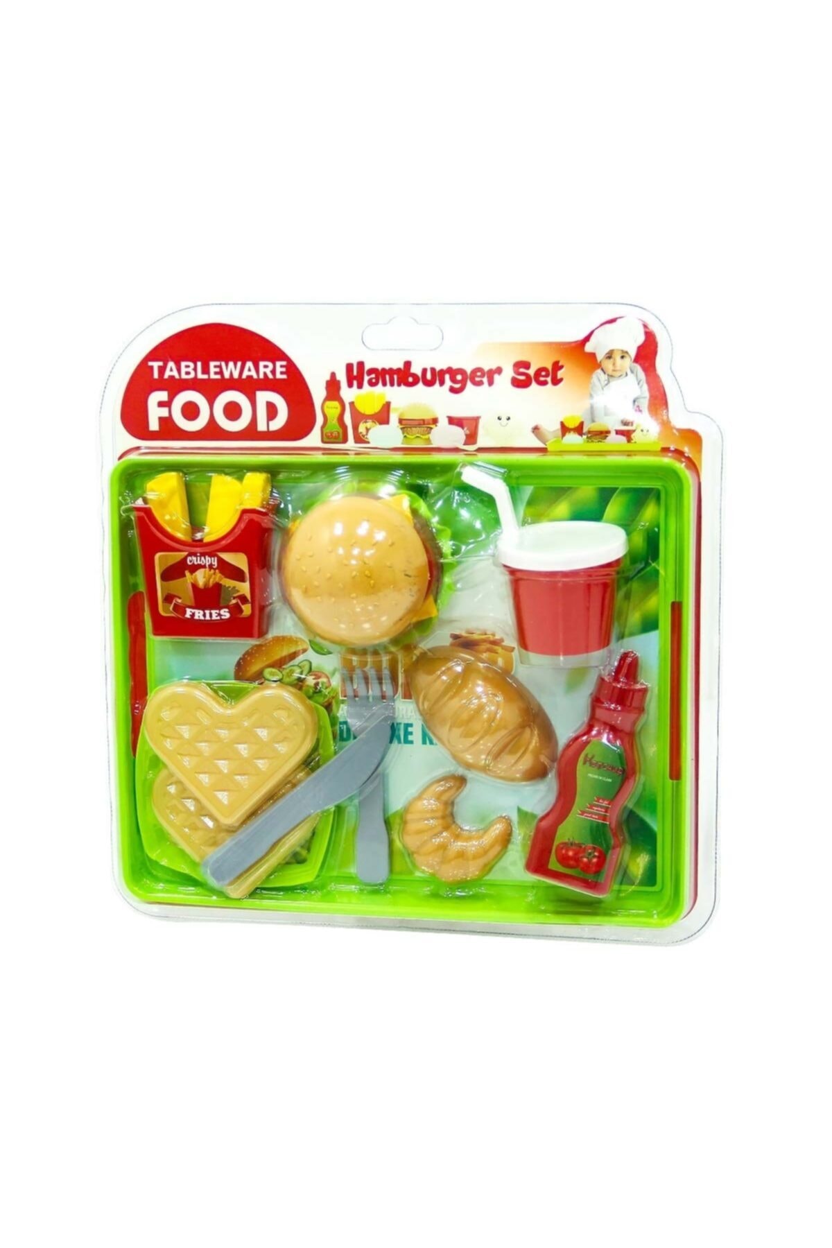 Burnis Toy Kampanya Tepside Hamburger Seti Fırsat