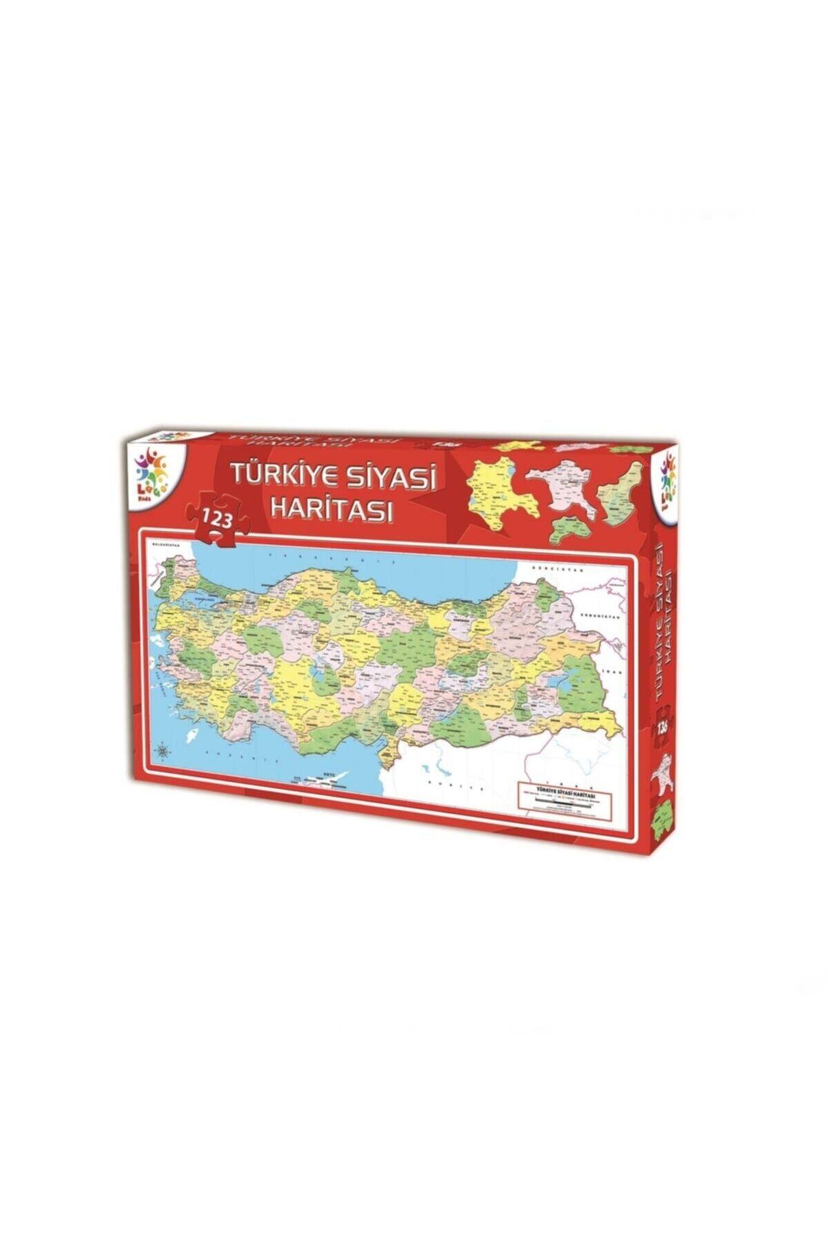 Burnis Toy Kampanya Türkiye Siyasi Haritası Puzzle Fırsat