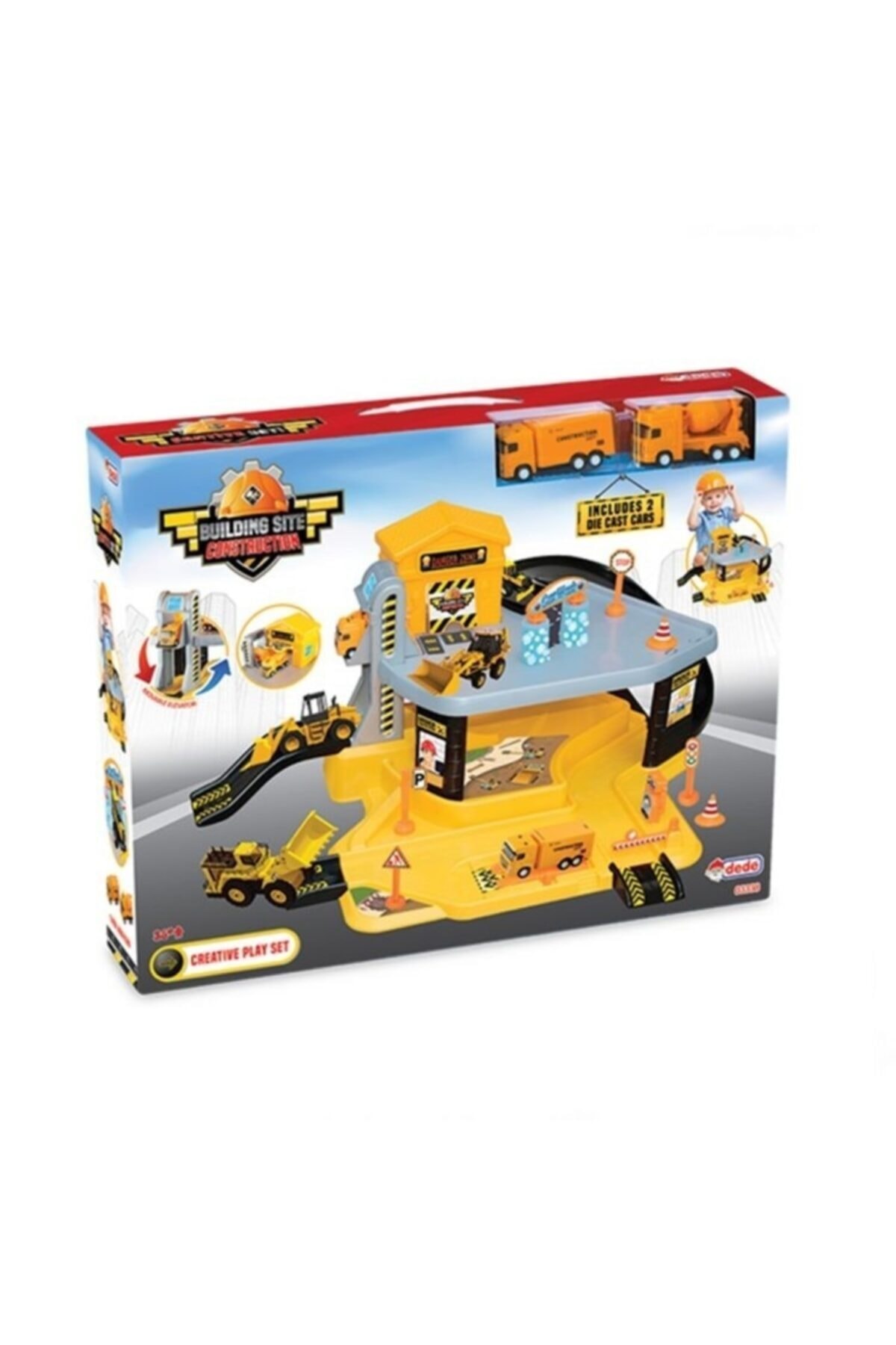 Burnis Toy Kampanya Dede Şantiye Garaj Seti Fırsat