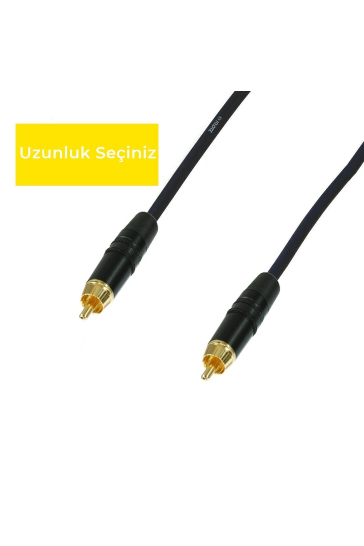 Klotz & Neutrik Rca - Rca Profesyonel Spdıf Kablo Siyah - 10 Metre