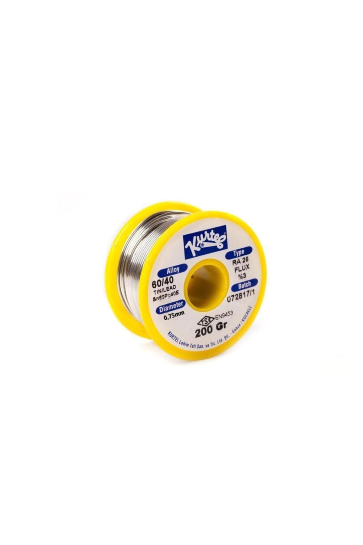 Kurtel 200 Gram Lehim Teli 0.75mm Ince 60/40