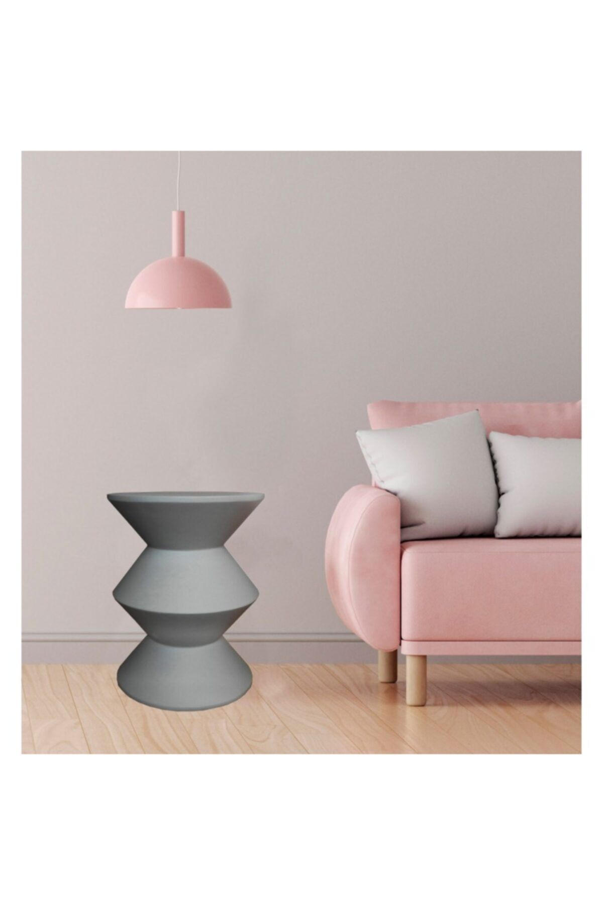Echo Furniture Neva Serisi Gri Renk Sehpa