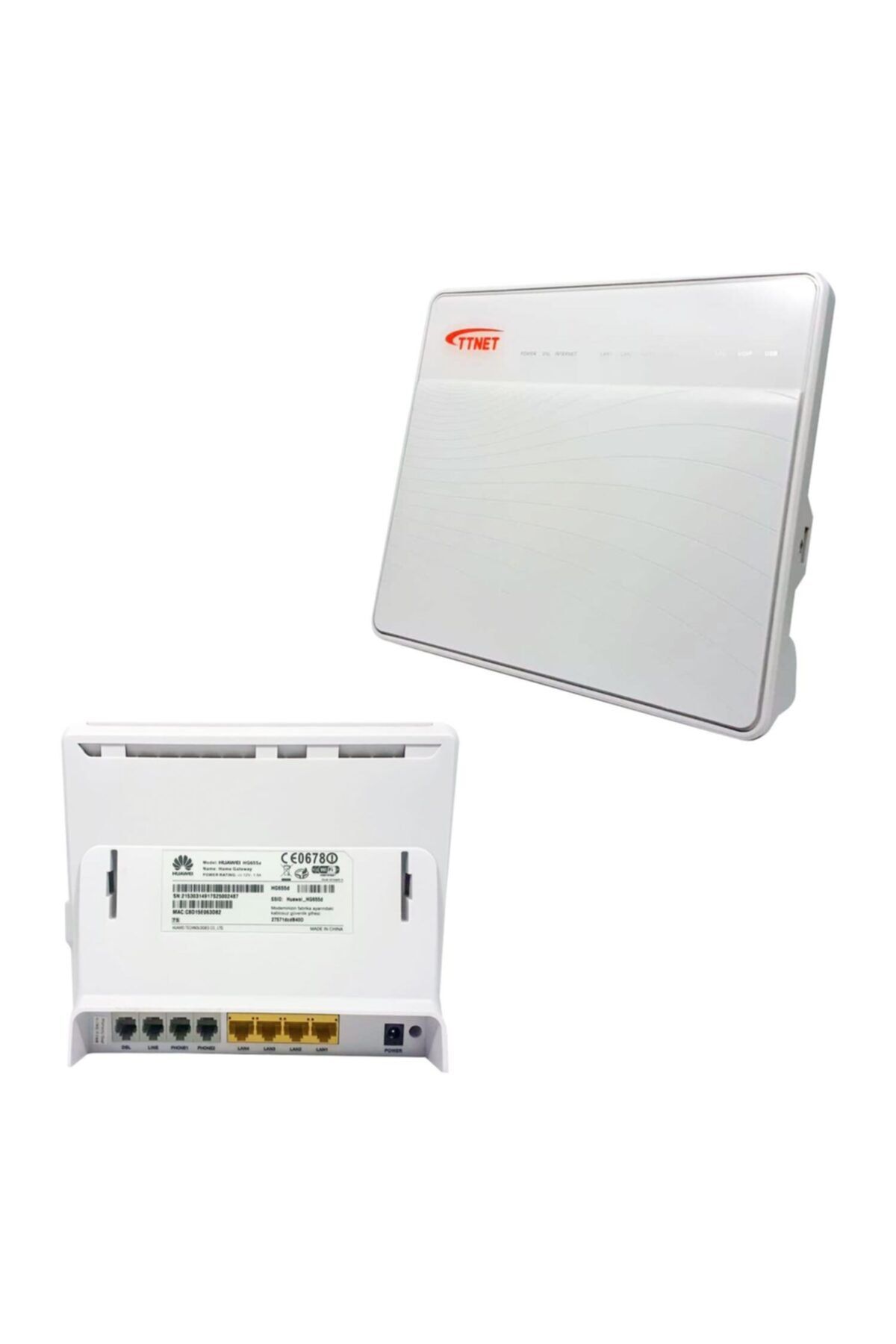 POLAXTOR Modem 4 Port 300 Mbps Adsl2+/vdsl2 Ttnet Huawei Hg-655d