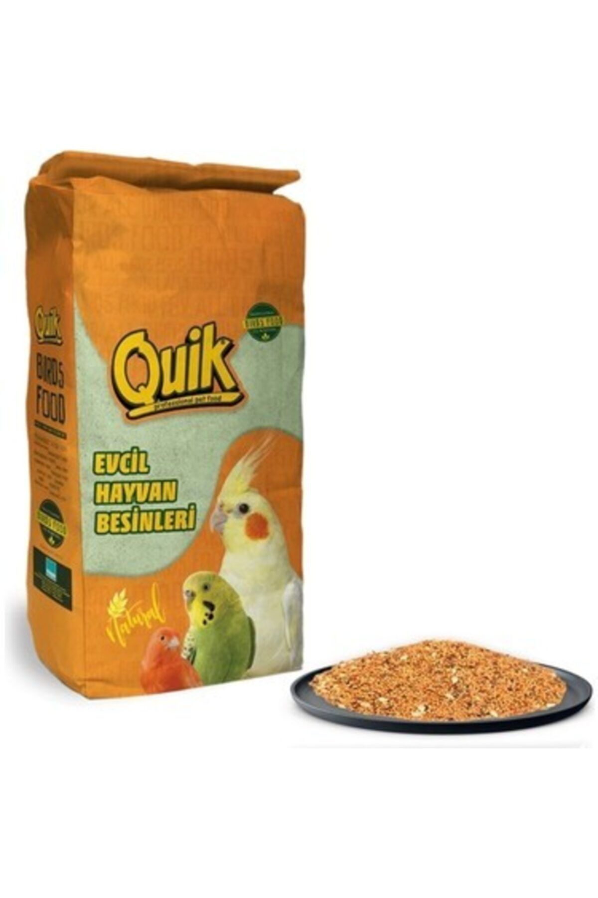 Quik Karışık Muhabbet Kuşu Yemi 500gr.