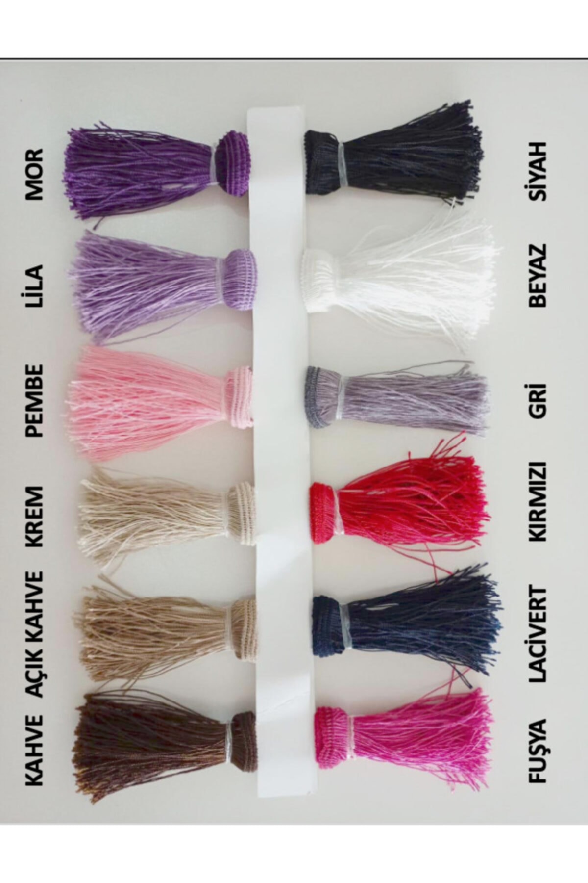 HOBİ 8cm Saçak Püskül Lacivert 10m