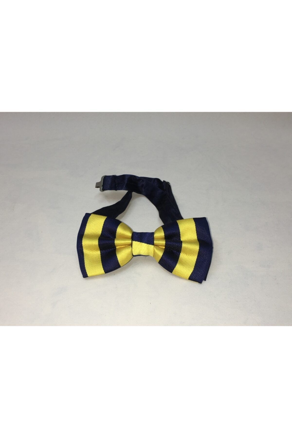 ModaRW16 Sarı Lacivert Kumaş Papyon