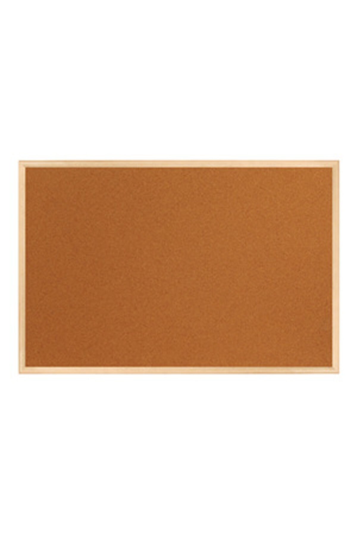 SECRON Ahşap Mantar Pano 30x45 1 Paket Harita Çivisi Hediye