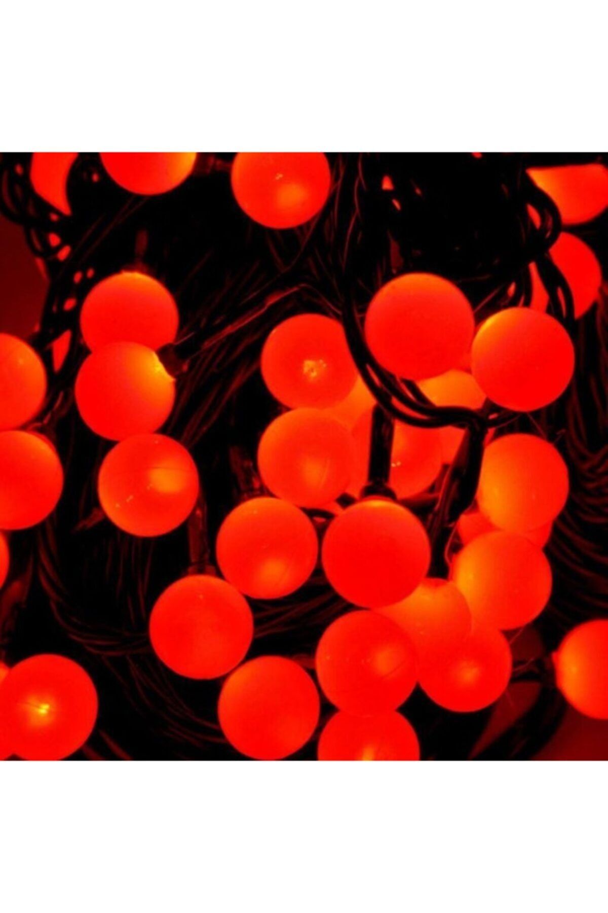 Wolfberry Yılbaşı Noel Işığı Çam Işığı Kırmızı Top Led Işık Kırmızı Led Işık Parti Ve Doğum Günü Ledi