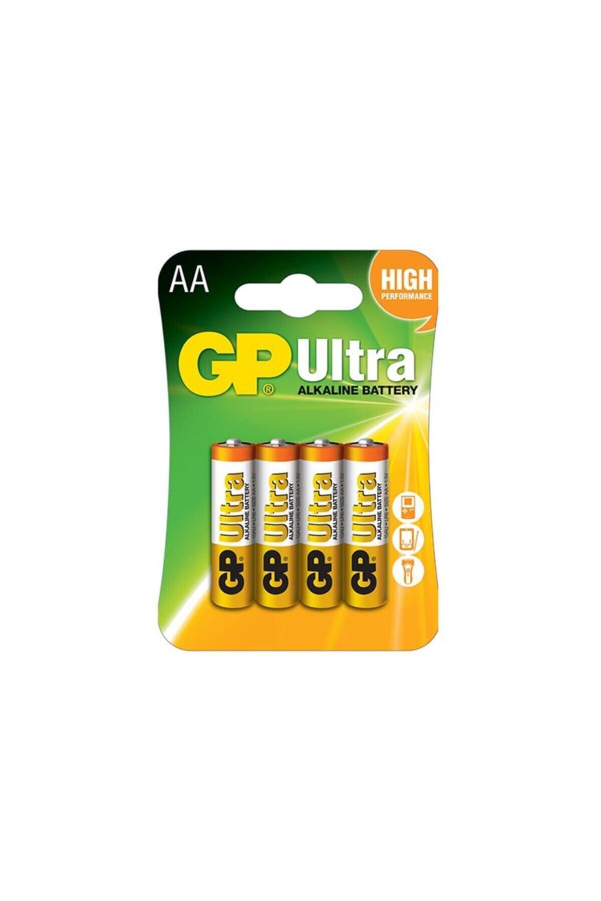 GP Batteries Gp15au Ultra Alkalin 4lü Kalem Pil