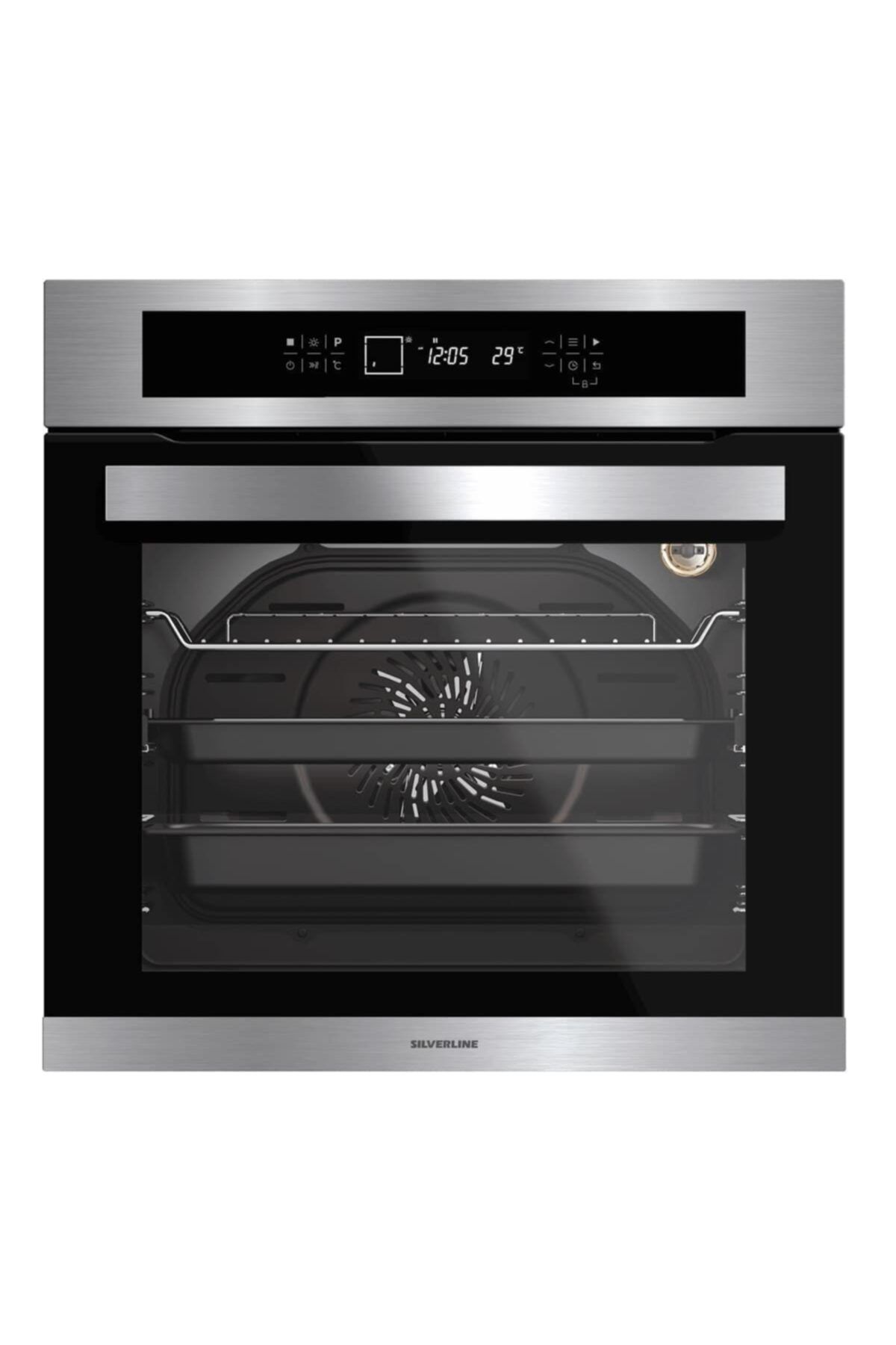 Silverline Bo6505x02 S5 Inox Ankastre Fırın 14 Program+pizza Pişirme Full Dokunmatik