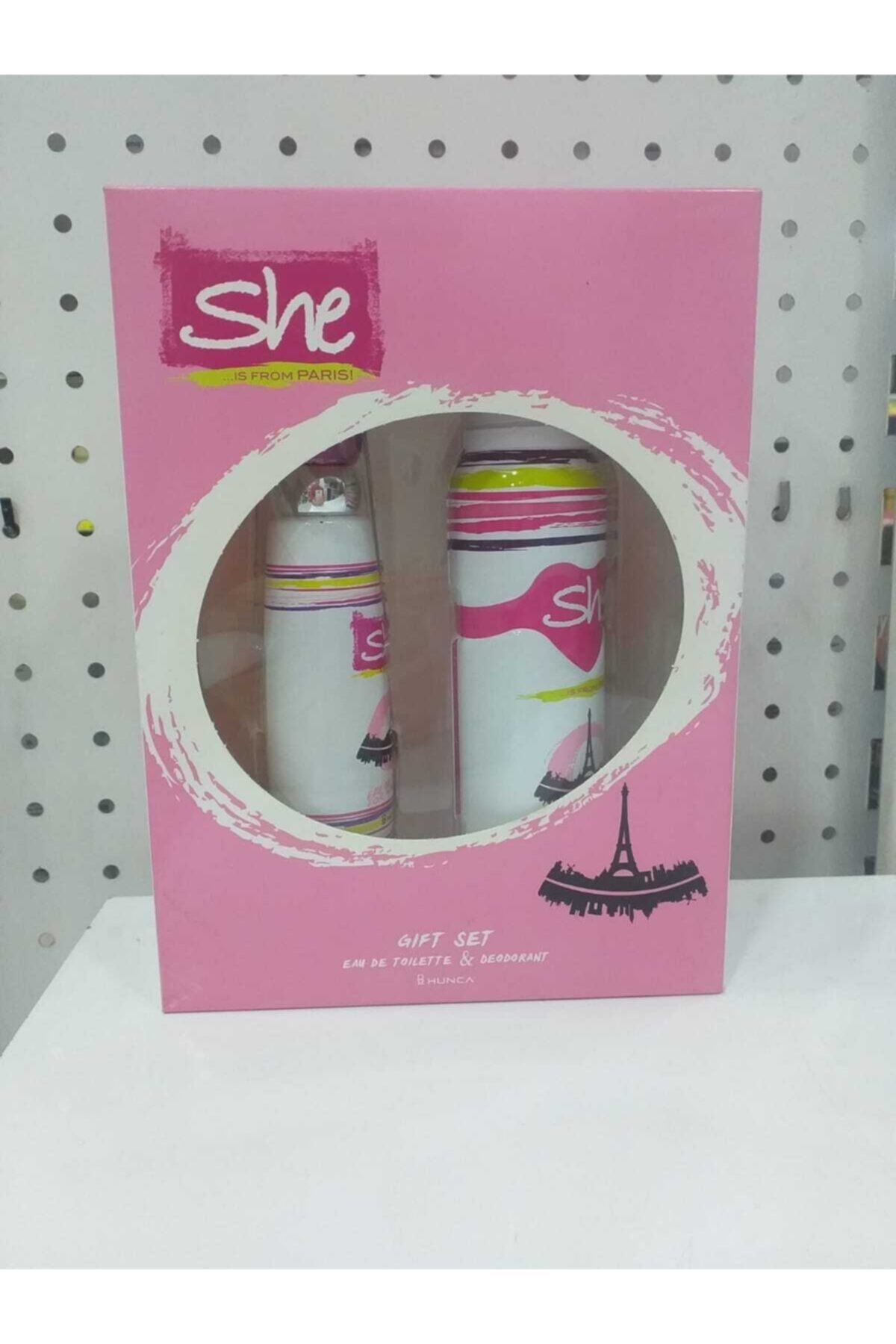 She Is Paris Edt 50 Ml Kadın Parfüm & 150ml Kadırn Deosoratı Hediyeli Set