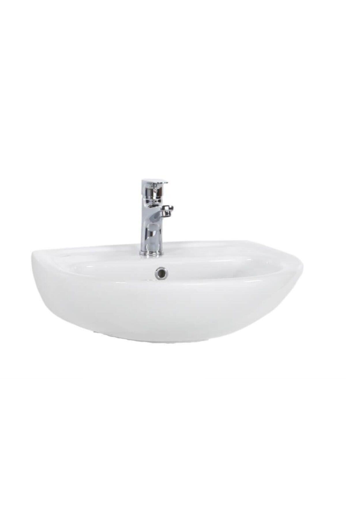 Creavit Oval Duvara Monte Lavabo Tp150