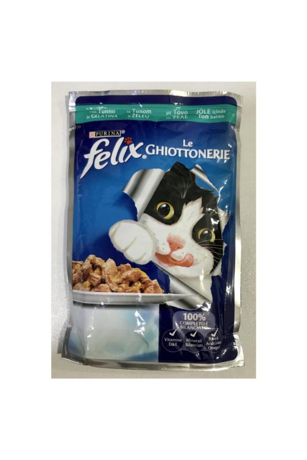 Purina Felix Jöle Içinde Ton Balıklı Adult Yetişkin Kedi Mama 100 Gr