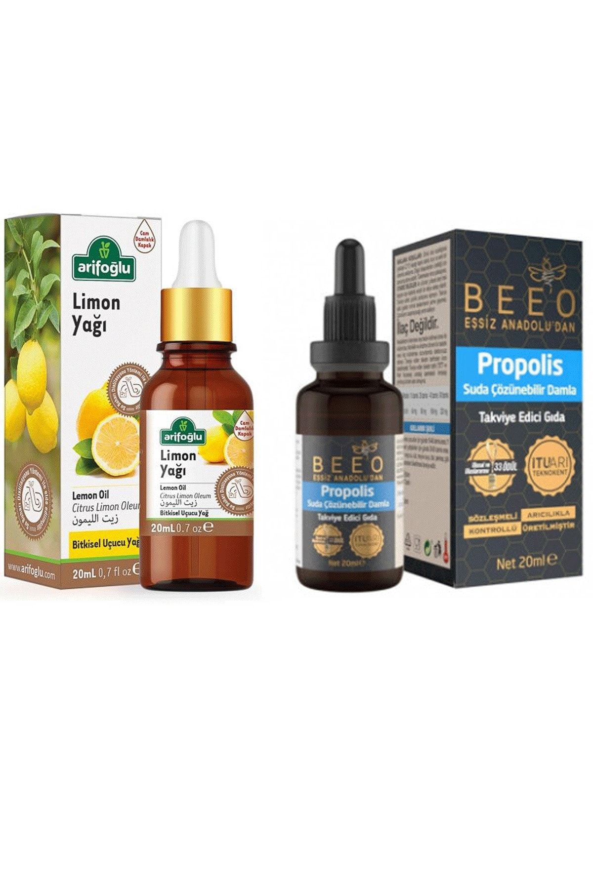 Arifoğlu Suda Çözünür Propolis Damla - Limon Yağı
