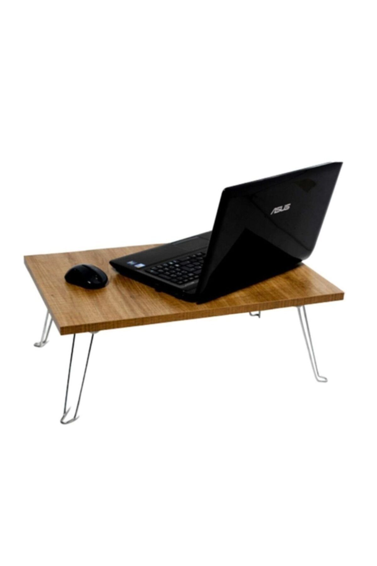 AYBİRHOME Katlanır Laptop - Çalışma - Kahvaltı Sehpası - Yatak Sehpası Ahşap