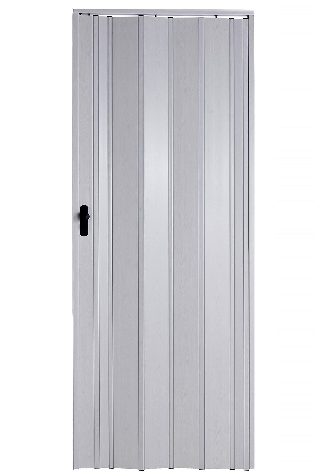 SARPAŞ Katlanır Akordiyon Pvc Tek Kapı Camsız - 132x233 - Akçaağaç 12 Mm