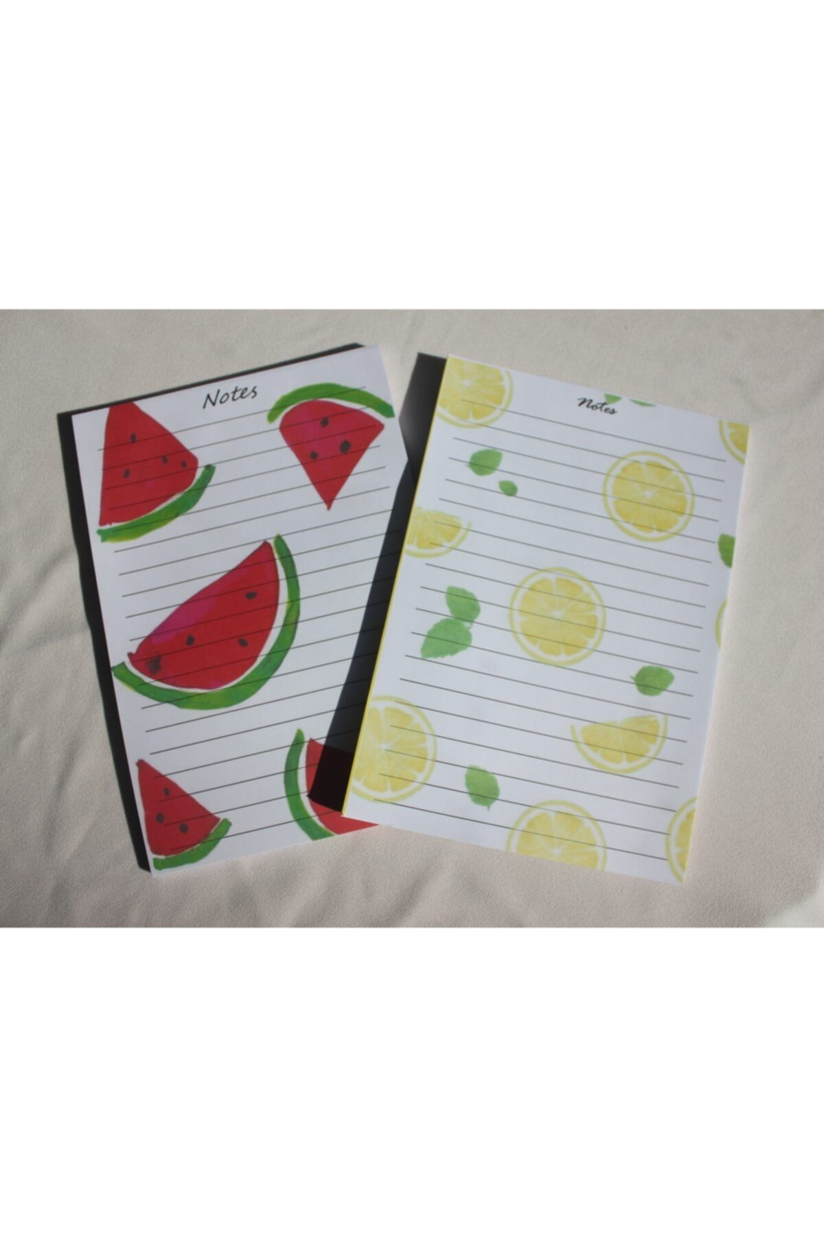 RABAFNOTES 2'li Set Çizgili Tasarım A5 Notepad/defter/memopad/not Defteri/bloknot