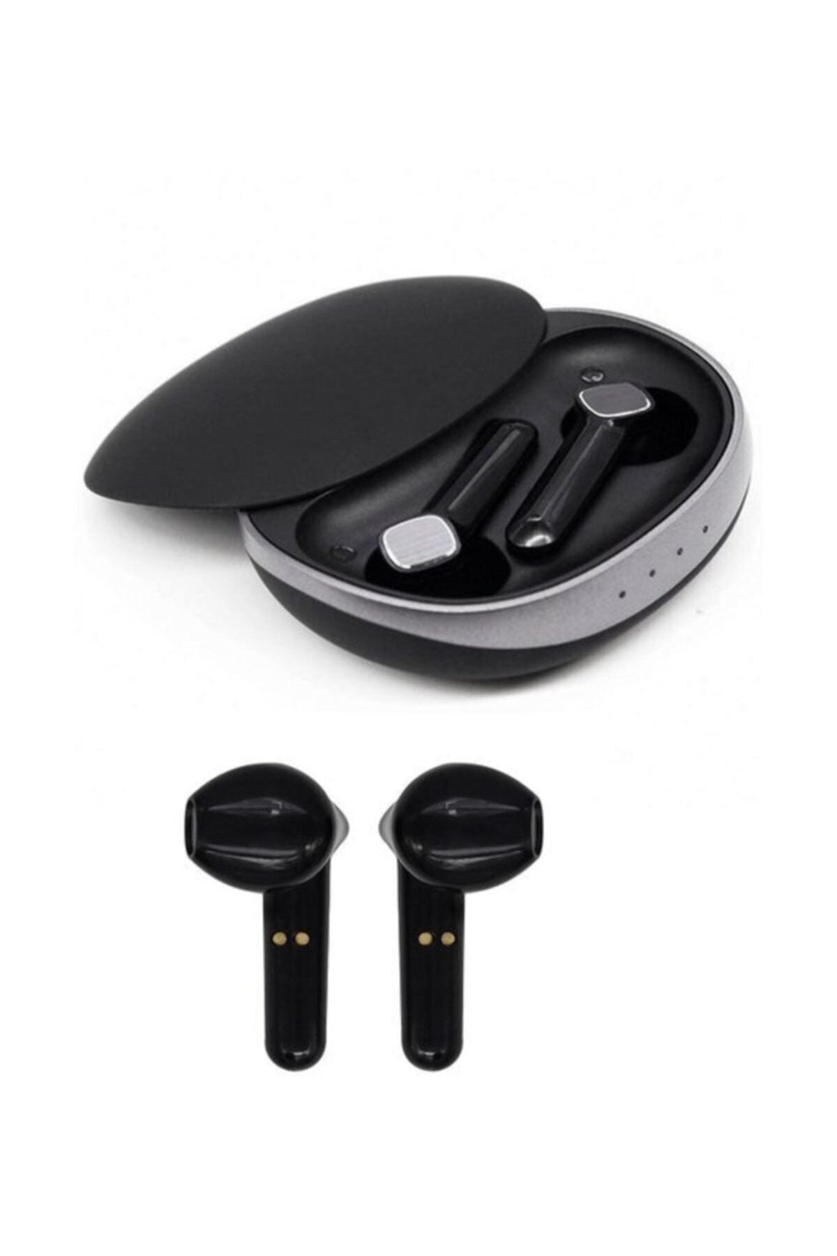 intermax Kızaklı Siyah Bluetooth Kulaklık Earbuds