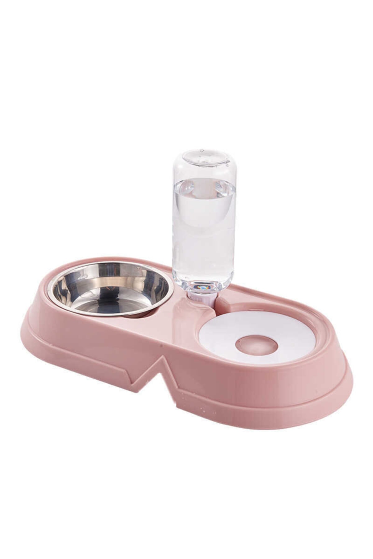 CENTRAL ELEKTRONIC MARKETING Mikopet Kedi Köpek Mama Su Kabı Pembe