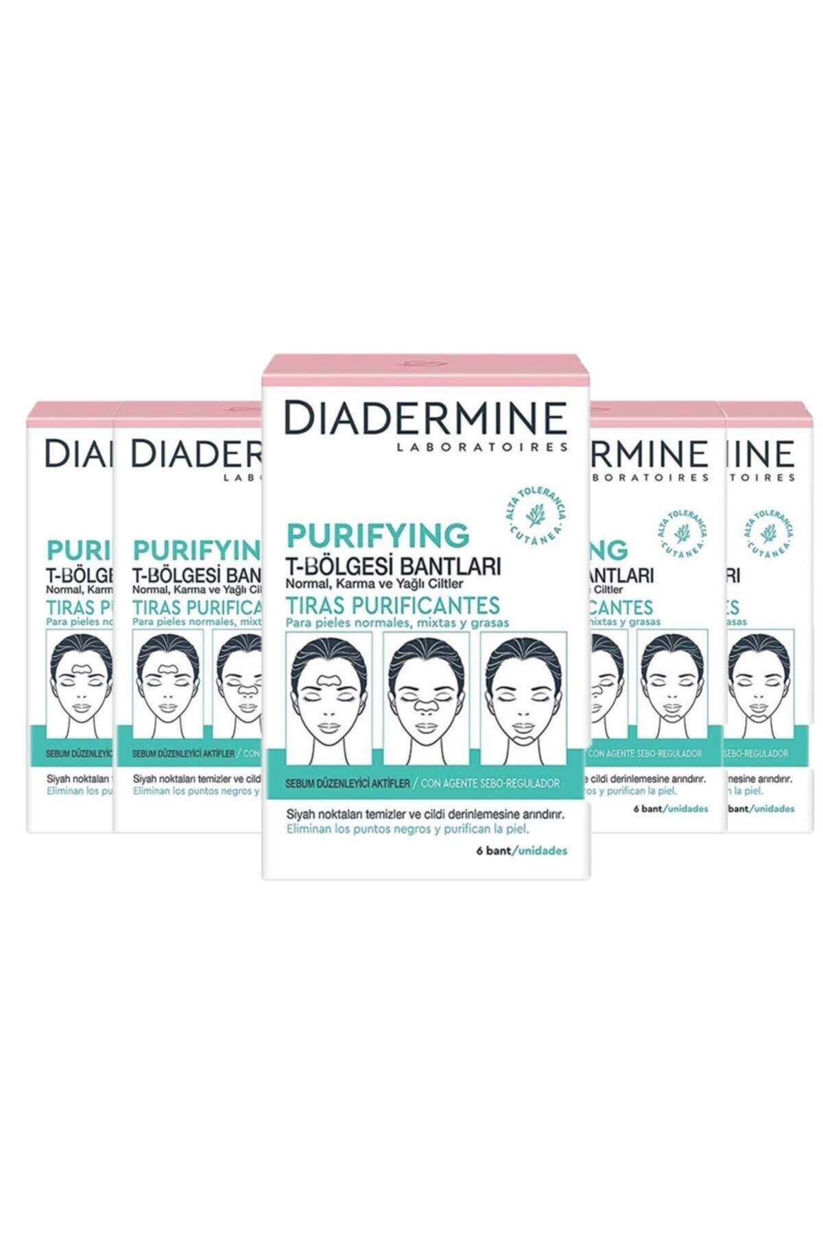 Diadermine Arındırıcı T Bölgesi Bantları 6'lı X 5 Adet